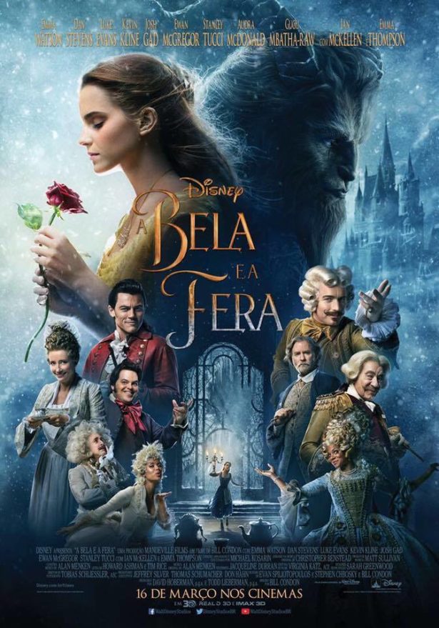 Pôster do filme 'A Bela e a Fera' Pôster do filme 'A Bela e a Fera'