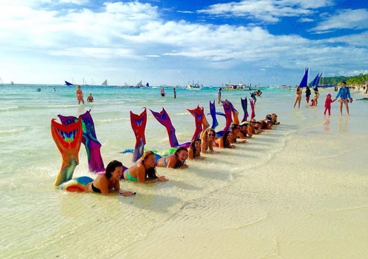 Queimar calorias como sereia. E dá?