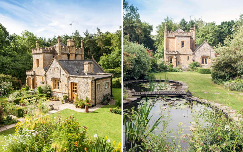 O “menor castelo da Inglaterra” está à venda por 2,2 milhões