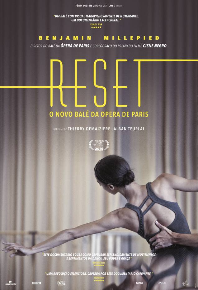 Pôster do documentário 'Reset' Pôster do documentário 'Reset'