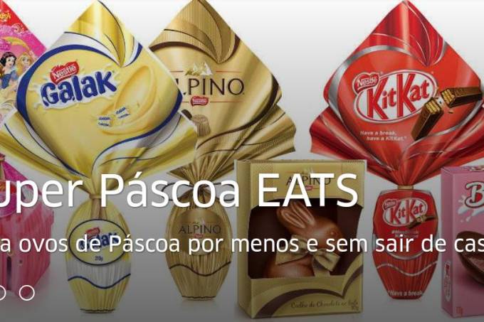 uber eats páscoa