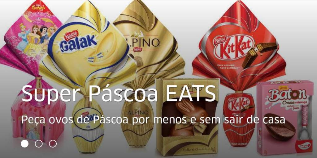 Salve sua Páscoa com o UberEats e evite filas