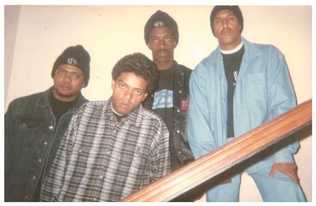 Racionais: Edi Rock, KL Jay, Ice Blue e Mano Brown Racionais: Edi Rock, KL Jay, Ice Blue e Mano Brown
