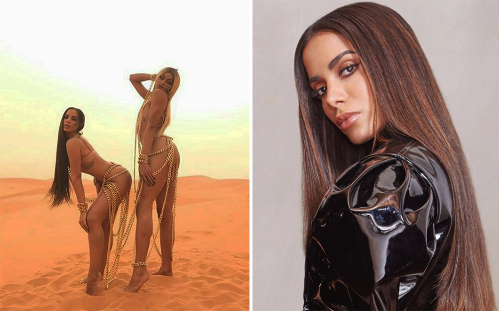 Anitta fica “atolada” no deserto e publica vídeo no Instagram
