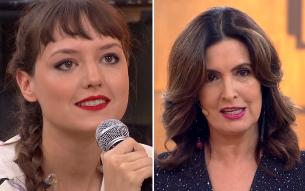 Comentário de Mallu Magalhães no “Encontro” divide opiniões