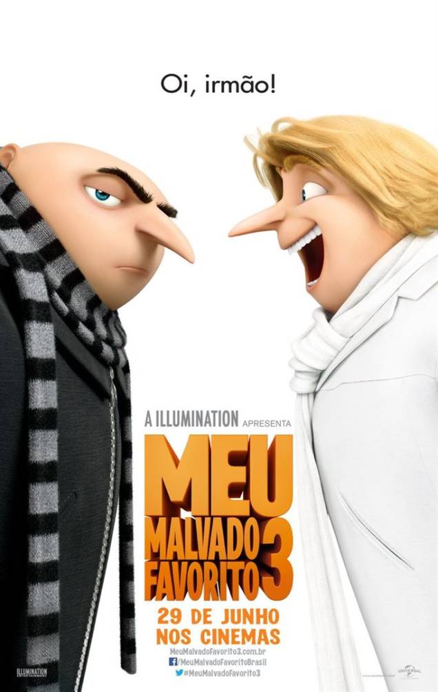 Pôster do filme 'Meu Malvado Favorito 3' Pôster do filme 'Meu Malvado Favorito 3'