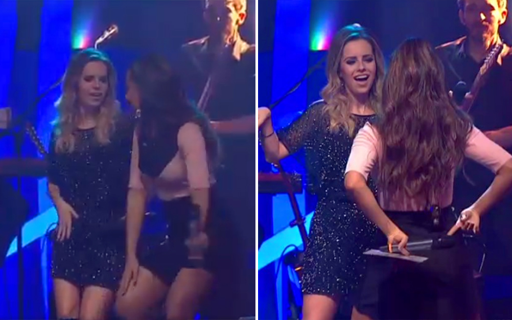 Sandy surpreende ao dançar hit de Anitta com a cantora