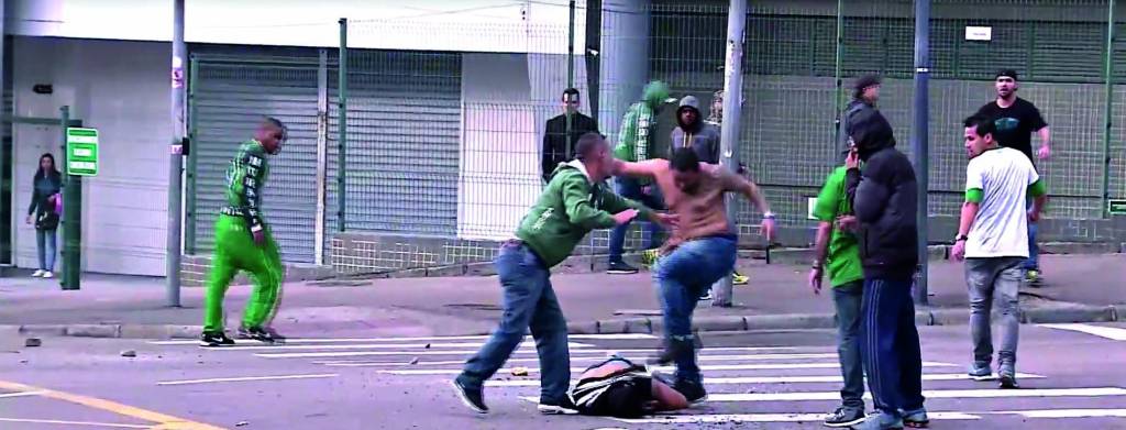 torcedor agredigo Johnatan da Silva