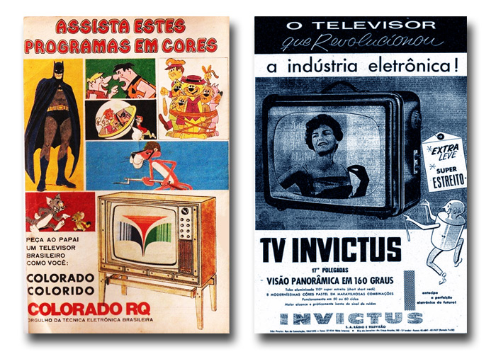 Dez marcas de TVs de antigamente