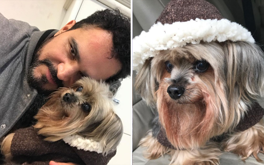 Luciano lamenta morte de cão de estimação em foto no Instagram