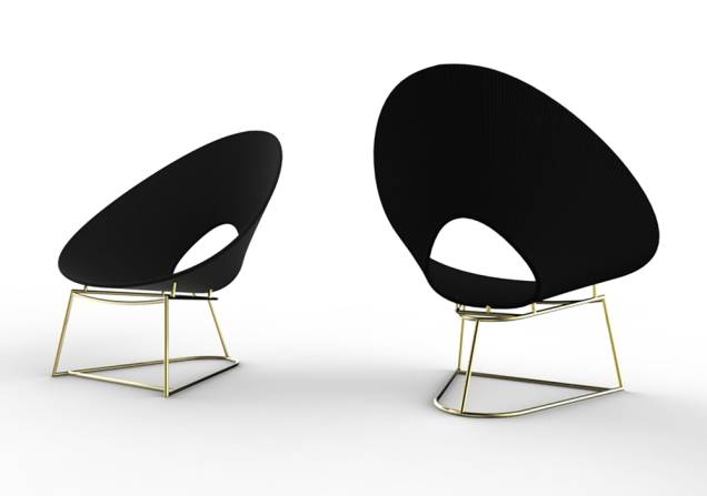 <i>Poltrona Cacique</i>, do designer de móveis Cadu Silva <i>Poltrona Cacique</i>, do designer de móveis Cadu Silva