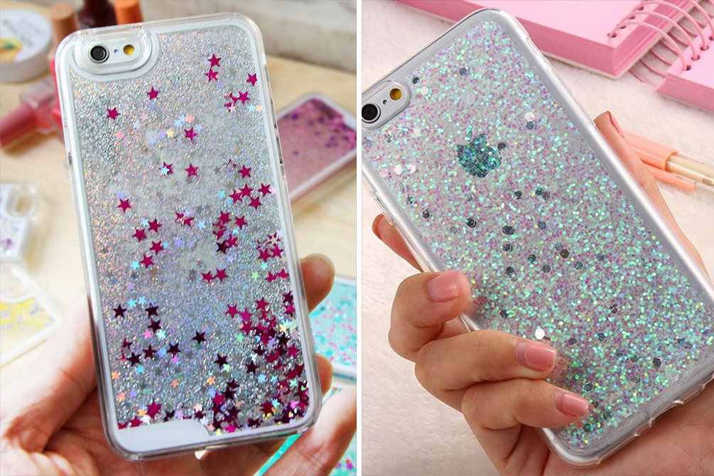 Capa com glitter para smartphone pode provocar queimaduras