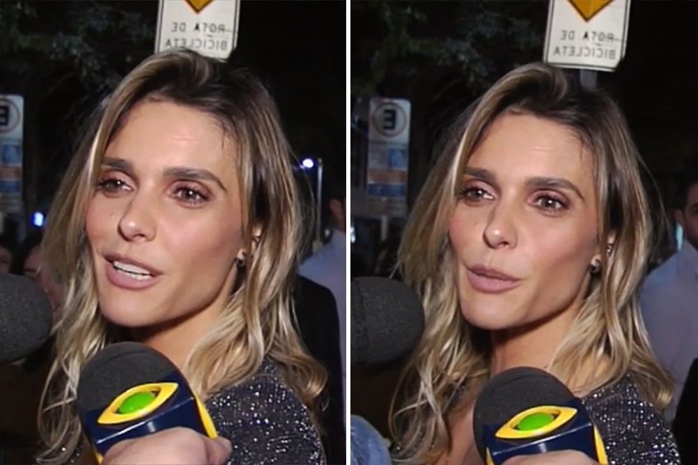 Fernanda Lima responde comentário polêmico de Silvio Santos