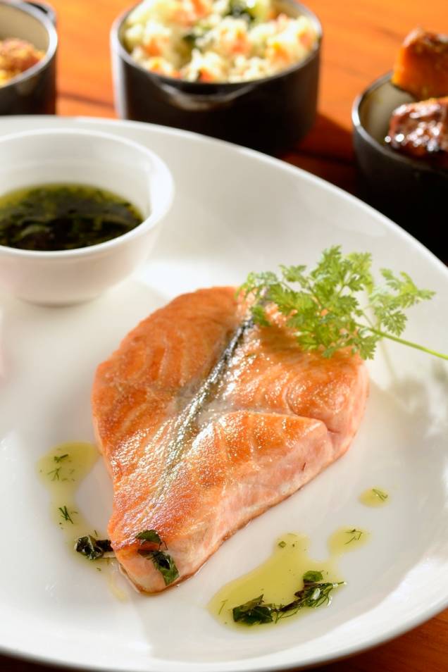 Le Bife: salmão grelhado Le Bife: salmão grelhado