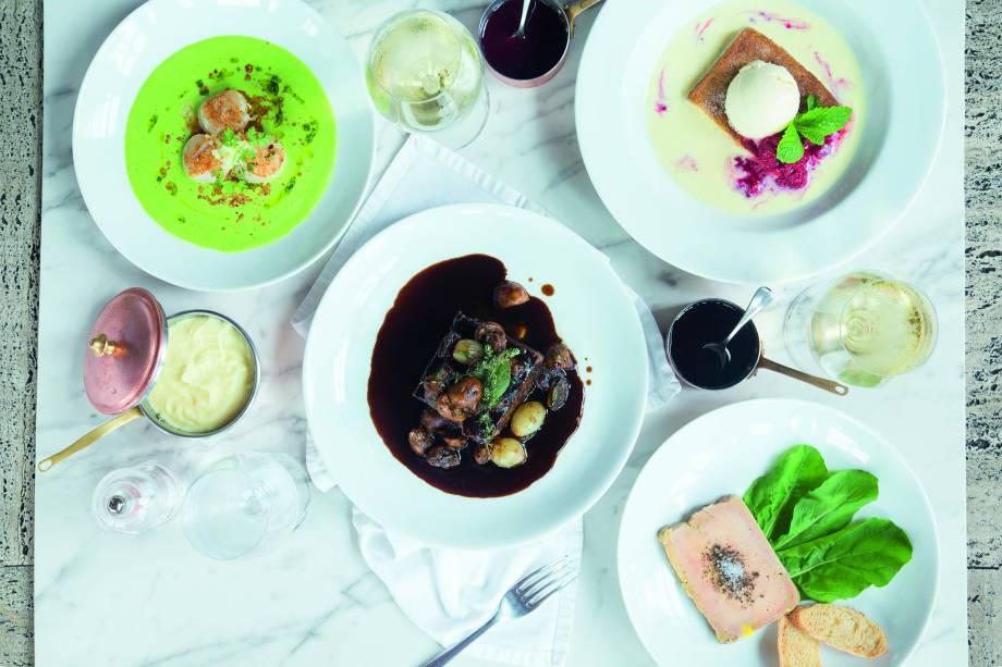 Alguns dos itens do Bistrot Parigi Alguns dos itens do Bistrot Parigi