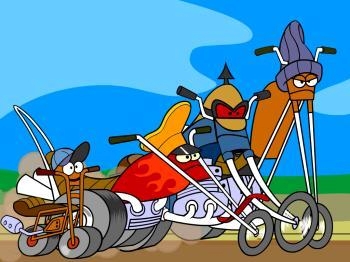 Wheelie and the Chopper Bunch