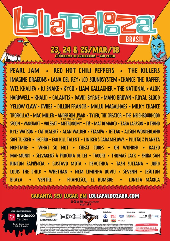lolla lineup 2018