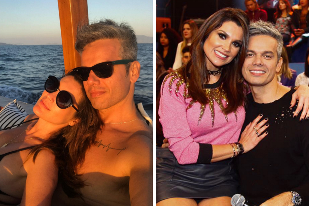 Otaviano Costa surpreende ao se declarar para Flávia Alessandra