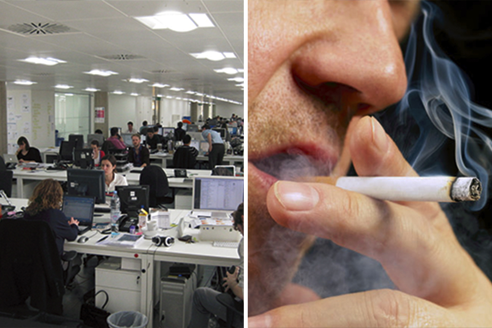 Empresa dá “presente” para funcionários que não fumam