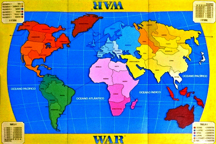 Os 45 anos de um jogo clássico: o War, da Grow
