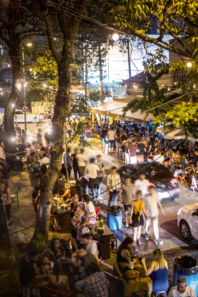 Rua Guaicuí, em Pinheiros, vira uma das mais badaladas da cidade