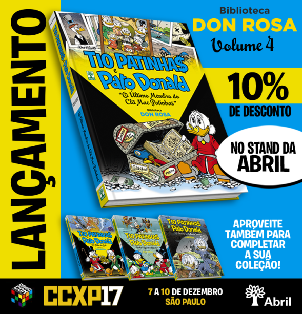 Lançamento: 'Biblioteca Don Rosa'