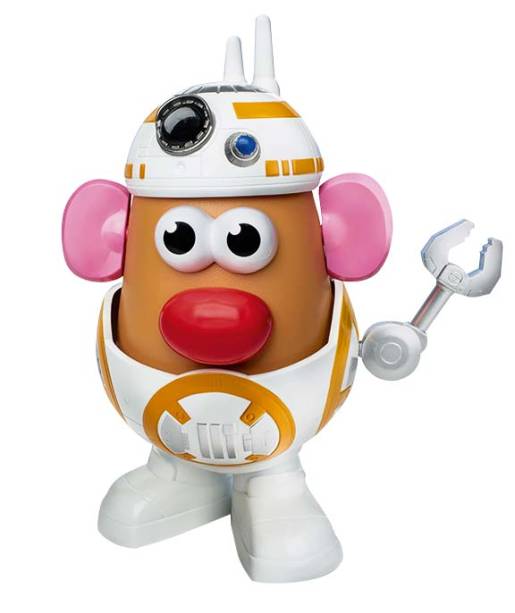 Boneco do personagem Mr. Potato Head, R$ 147,89. Zattini.