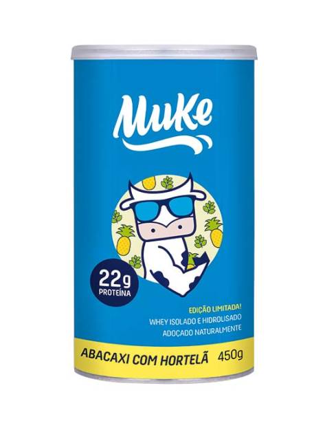 Suplemento alimentar em pó (450 g), R$ 140,00. Muke.