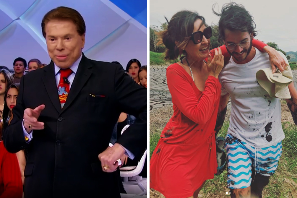 Silvio Santos dá opinião polêmica sobre namoro de Fátima Bernardes