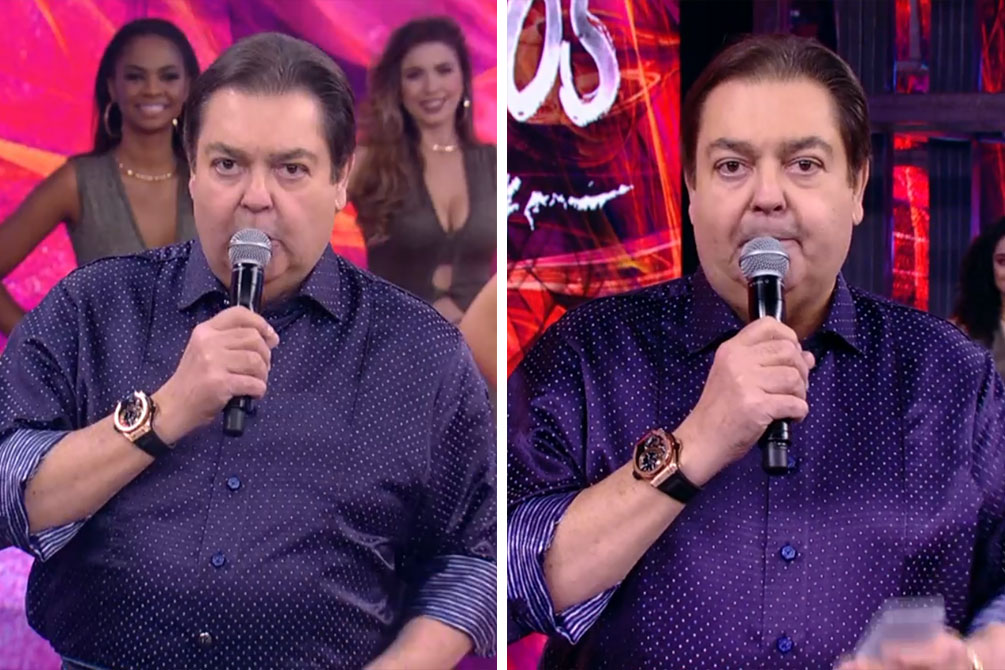 Faustão critica tema de fim de ano da Globo ao vivo no “Doming��o”