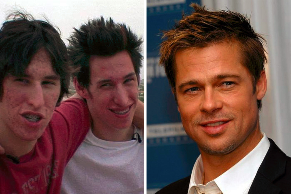 Gêmeos gastam 65 000 reais para ficarem parecidos com Brad Pitt