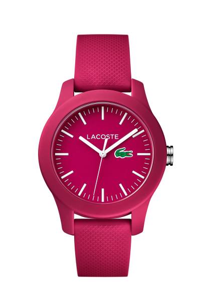 •	Relógio, Lacoste à venda na Vivara, R$ 450,00. Uma Sugestão de BOA FORMA. Preço pesquisado em novembro/2017 https://www.vivara.com.br/