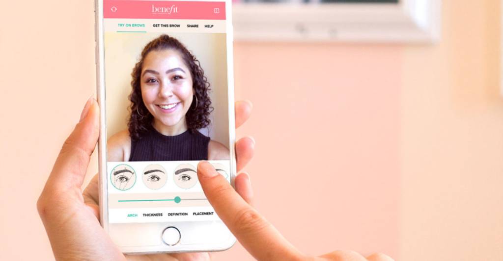 Site permite testar diferentes estilos de sobrancelha