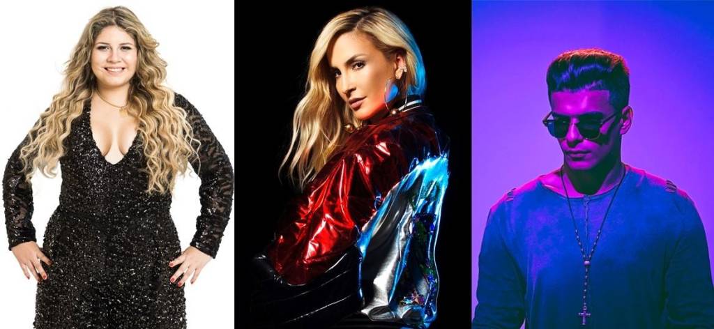 Claudia Leitte e Marília Mendonça estão no pré-Carnaval da cidade