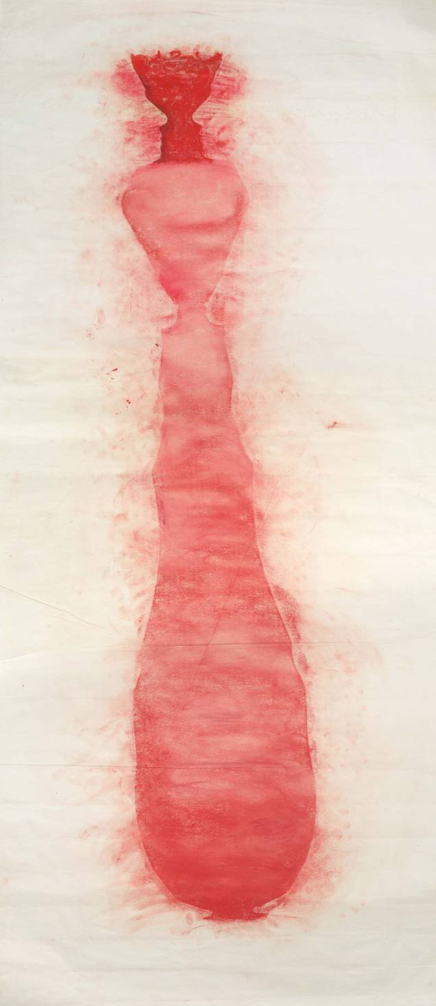 Desenho para Eixo Exógeno, uma das obras exibidas na exposição Desenho para Eixo Exógeno, uma das obras exibidas na exposição
