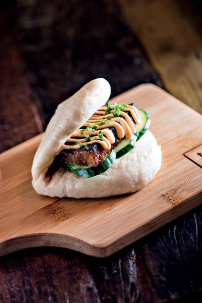 O bun de barriga de porco: R$ 15,00