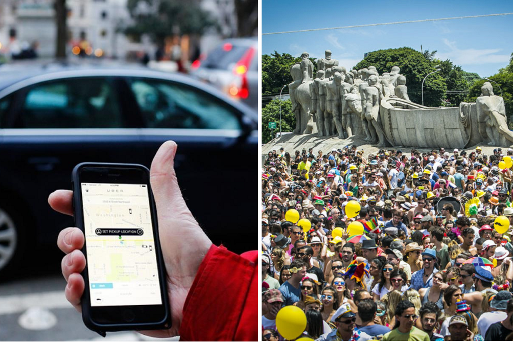 Glitter e maquiagem podem render cobrança extra no Uber