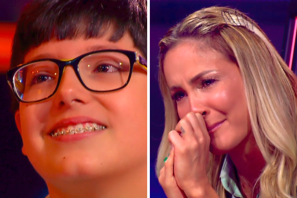 Cantor emociona ao desabafar sobre bullying no “The Voice Kids”