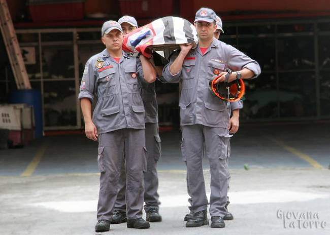 bombeiros milk cachorro velório