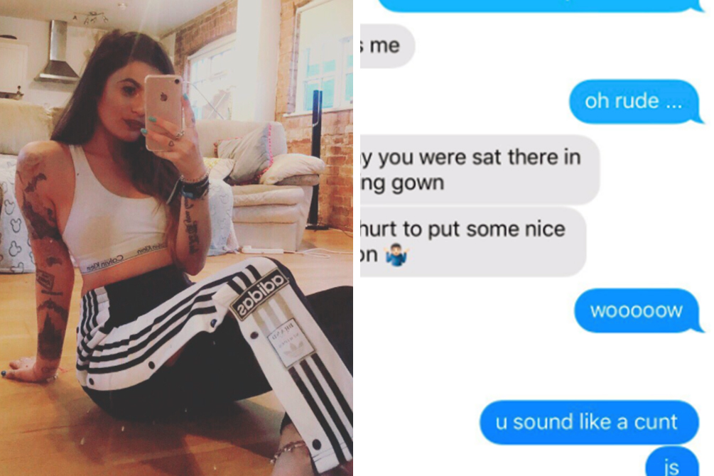 Jovem dá o que falar ao mostrar troca de mensagens com o namorado