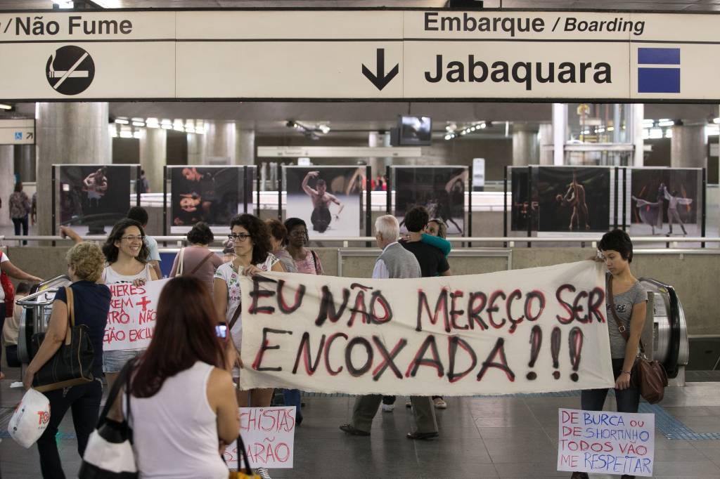 Uma em cada 4 mulheres já sofreu assédio no transporte coletivo