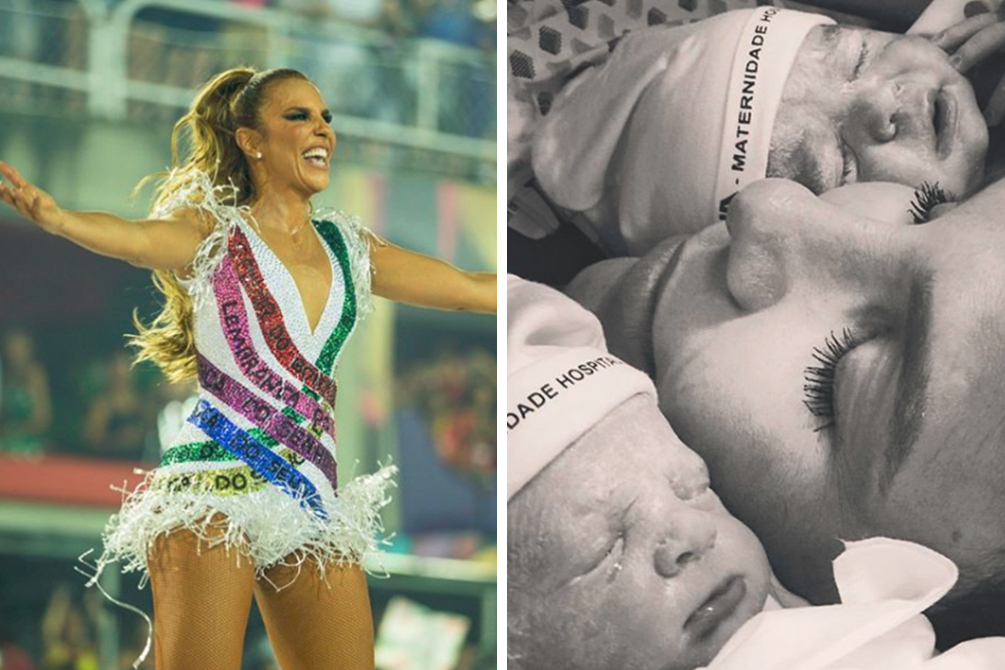 Ivete Sangalo mostra detalhes das luxuosas lembranças das gêmeas