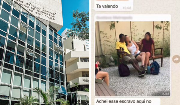 Justiça manda ex-aluno da FGV que chamou colega de escravo pagar R$ 50 mil