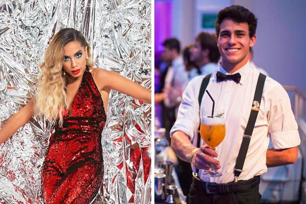 Após ser elogiado por Anitta, “garçom gato” dá o que falar no Instagram