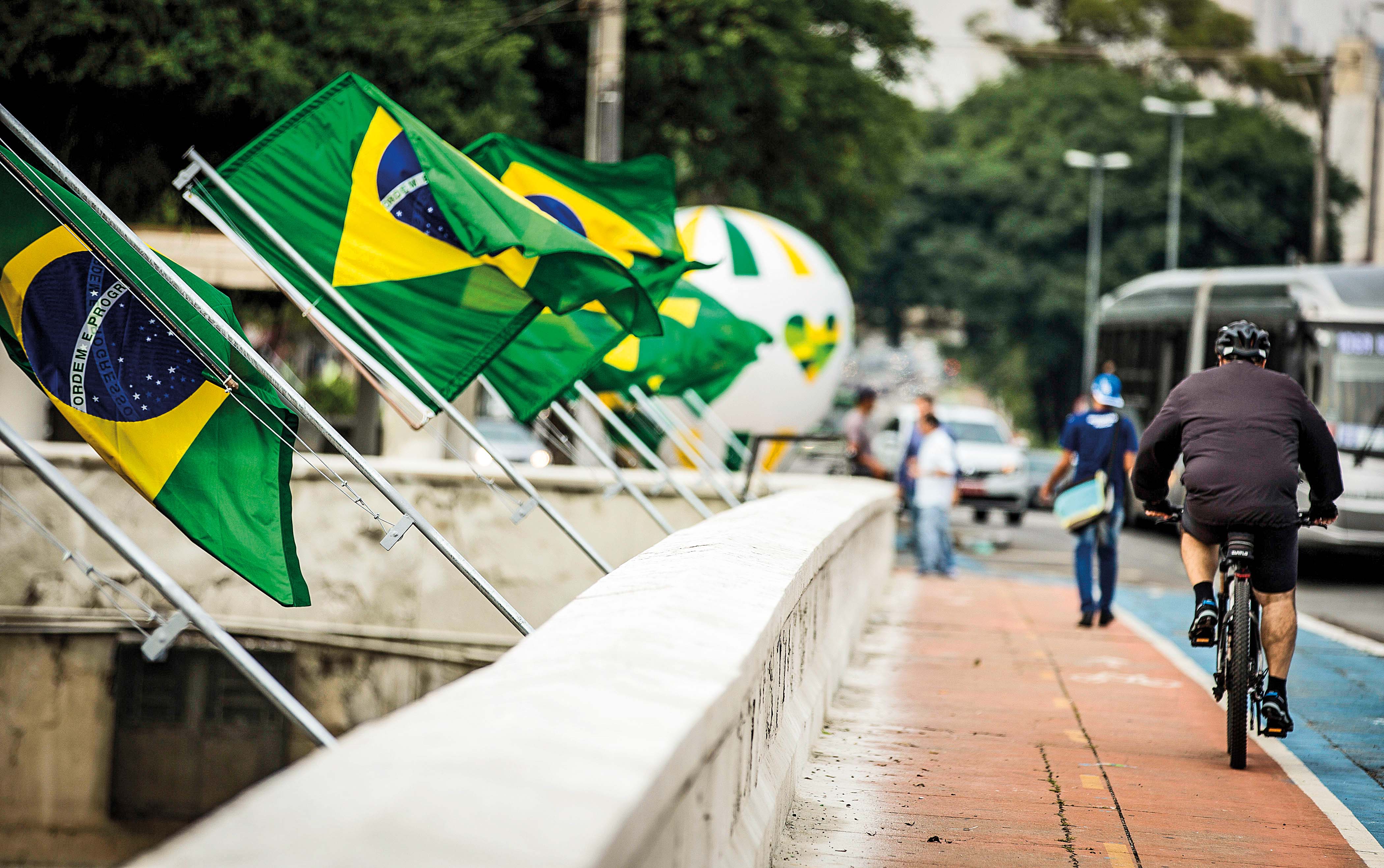 Bandeiras causam polêmica por ignorar Lei Cidade Limpa