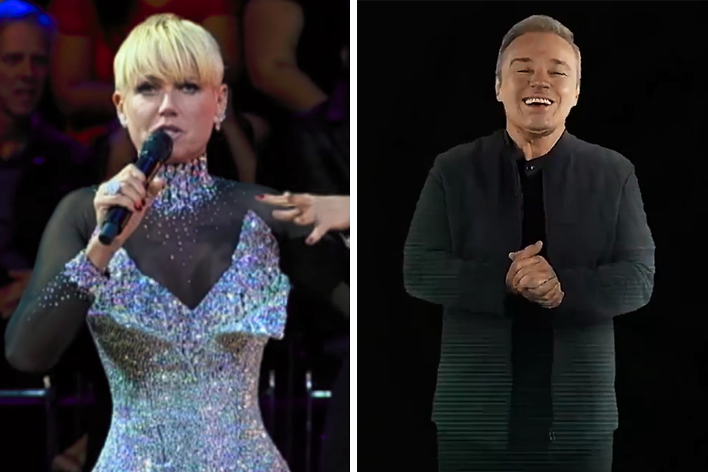 O “encontro” de Xuxa Meneghel com Gugu deu o que falar no Dancing Brasil