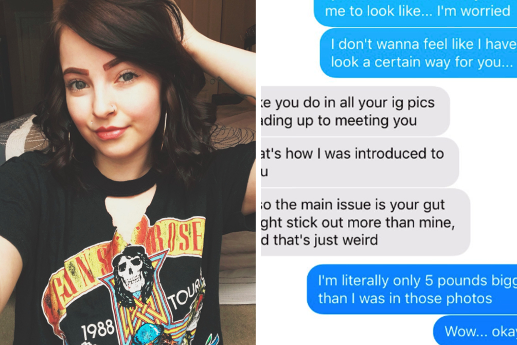 Mulher pede ajuda na internet após namorado reclamar de “barriga de chope”