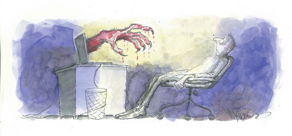 Nas sombras da internet