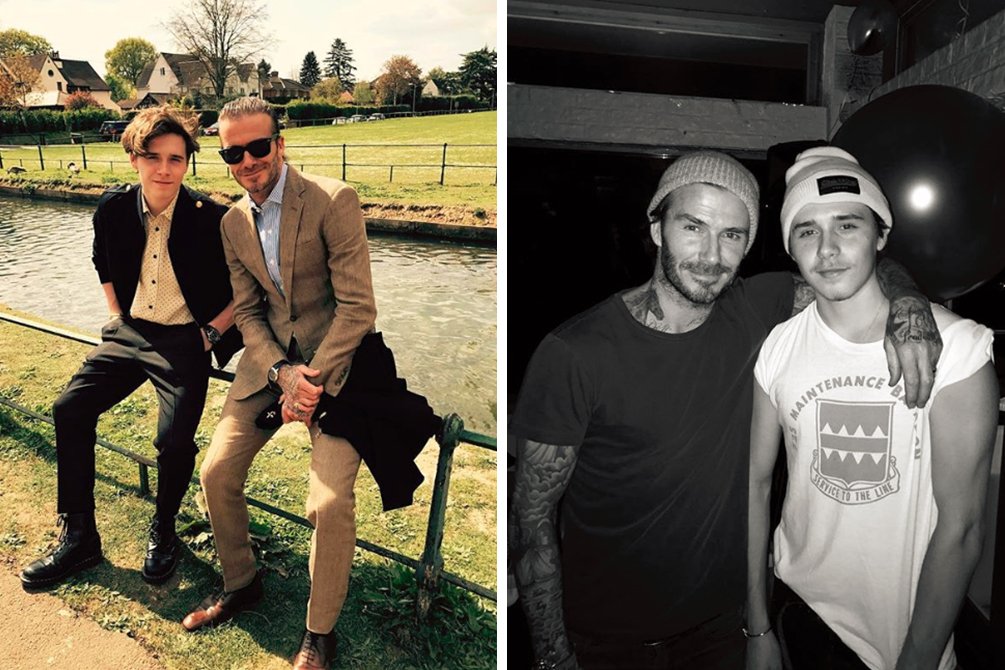 David Beckham se emociona após ser surpreendido por Brooklyn