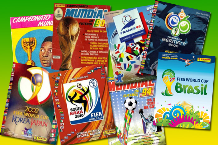 Figurinhas difíceis dos álbuns das Copas do Mundo